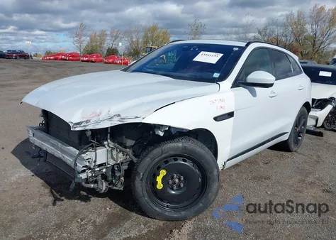 2021 Jaguar F-Pace R-Dynamic S P400 Awd Automatic z USA, uszkodzony, nr VIN SADCT2FU5MA667712